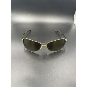 Oakley Warden Trigger Polished Gold w/ VR28 Gold Iridium Lenses new